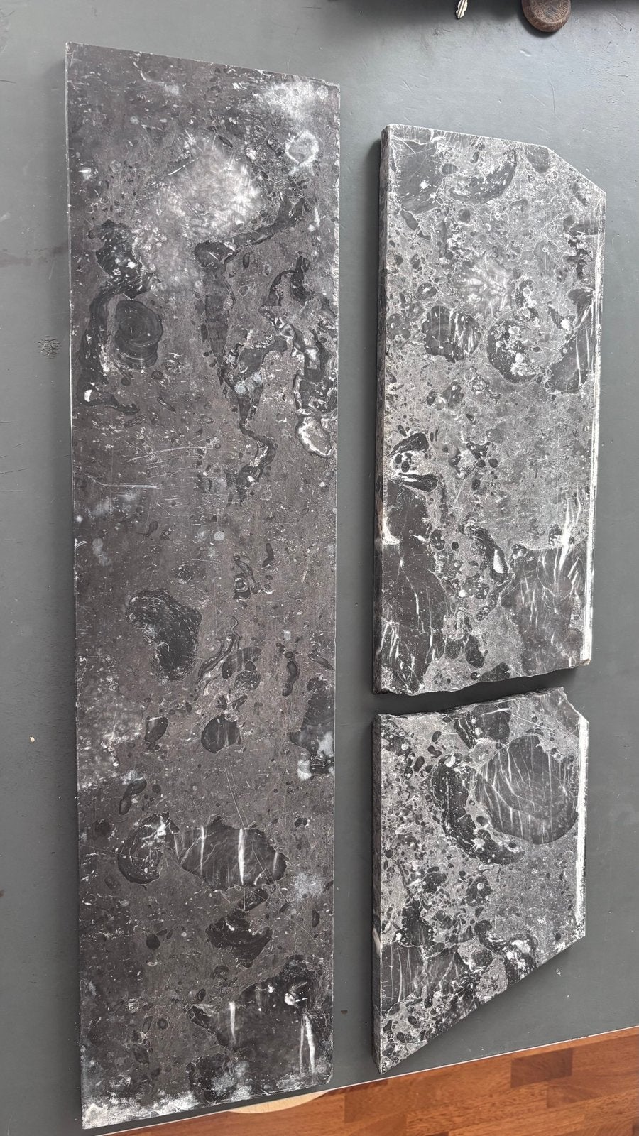 Marmeren platen, Ophalen