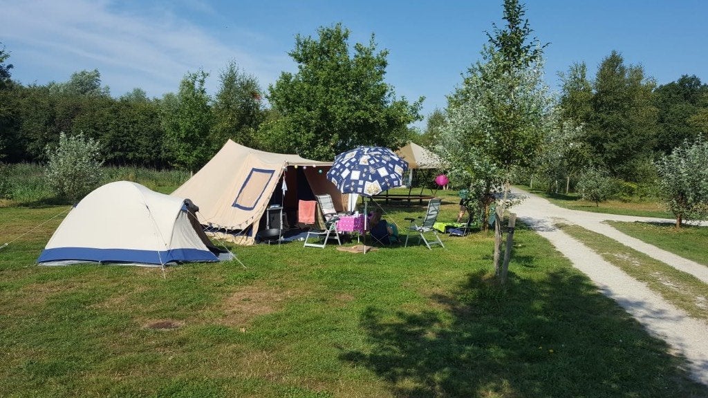 Vrijbuiter Stormvogel katoenen tent 6 persoons, Caravans en Kamperen, Ophalen, Gebruikt, Tot en met 6
