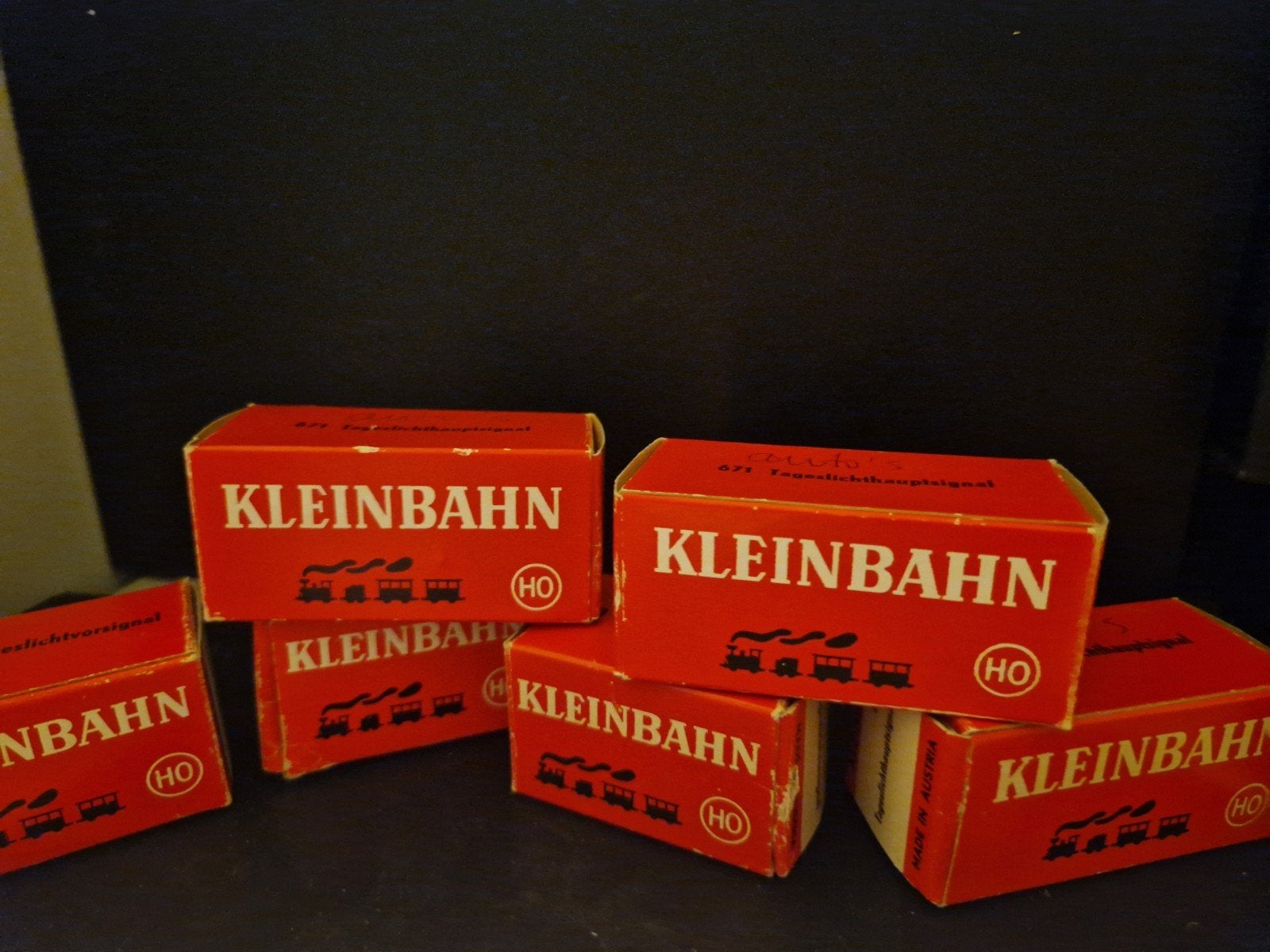 Kleinbahn HO Treinmodeldozen (leeg), Ophalen of Verzenden, Gebruikt, Overige typen, Overige merken