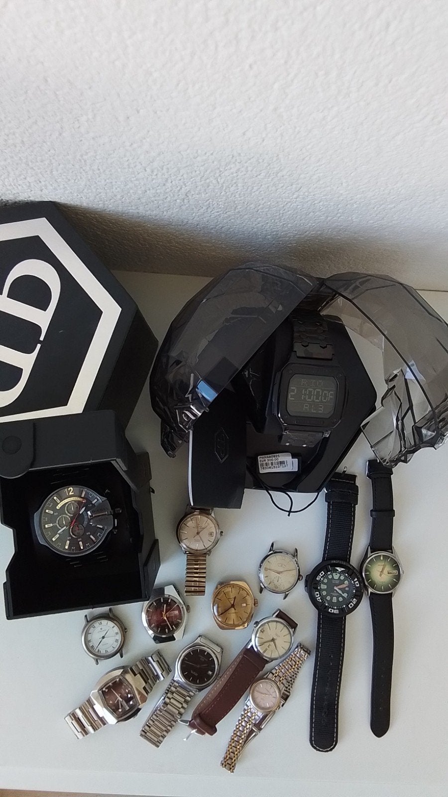partij merk horloges 12 stuks. werkend., Ophalen of Verzenden
