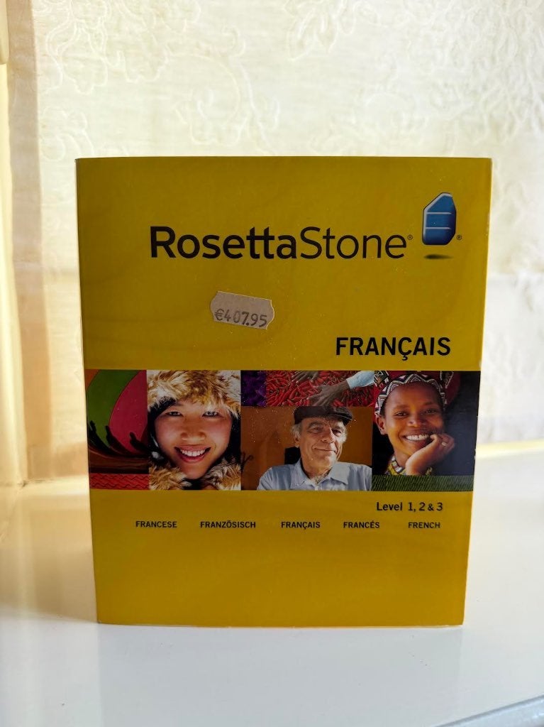 Rosetta Stone talencursus Frans level 1,2 en 3, Computers en Software, Educatie- en Cursussoftware, Nieuw, Taalcursus, Ophalen