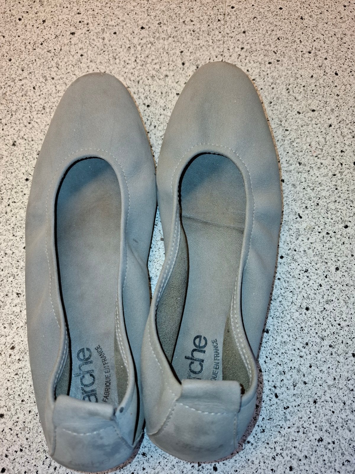 Arche pumps ballerina maat 39, Arche, Grijs, Gedragen, Ballerina's