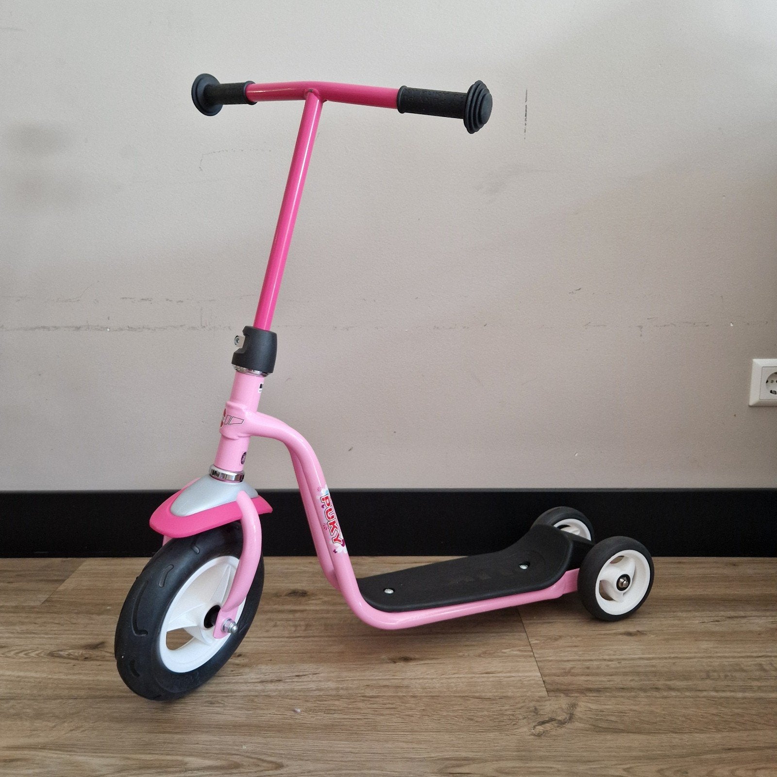 Puky R1 Roze Step met 3 Wielen vanaf 2 jaar, Fietsen en Brommers, Steps, Ophalen, Zo goed als nieuw, Gewone step, Puky