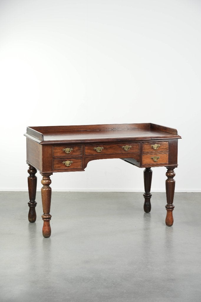 Antiek Engels bureau/schrijftafel uit midden 19e eeuw, Antiek en Kunst, Ophalen