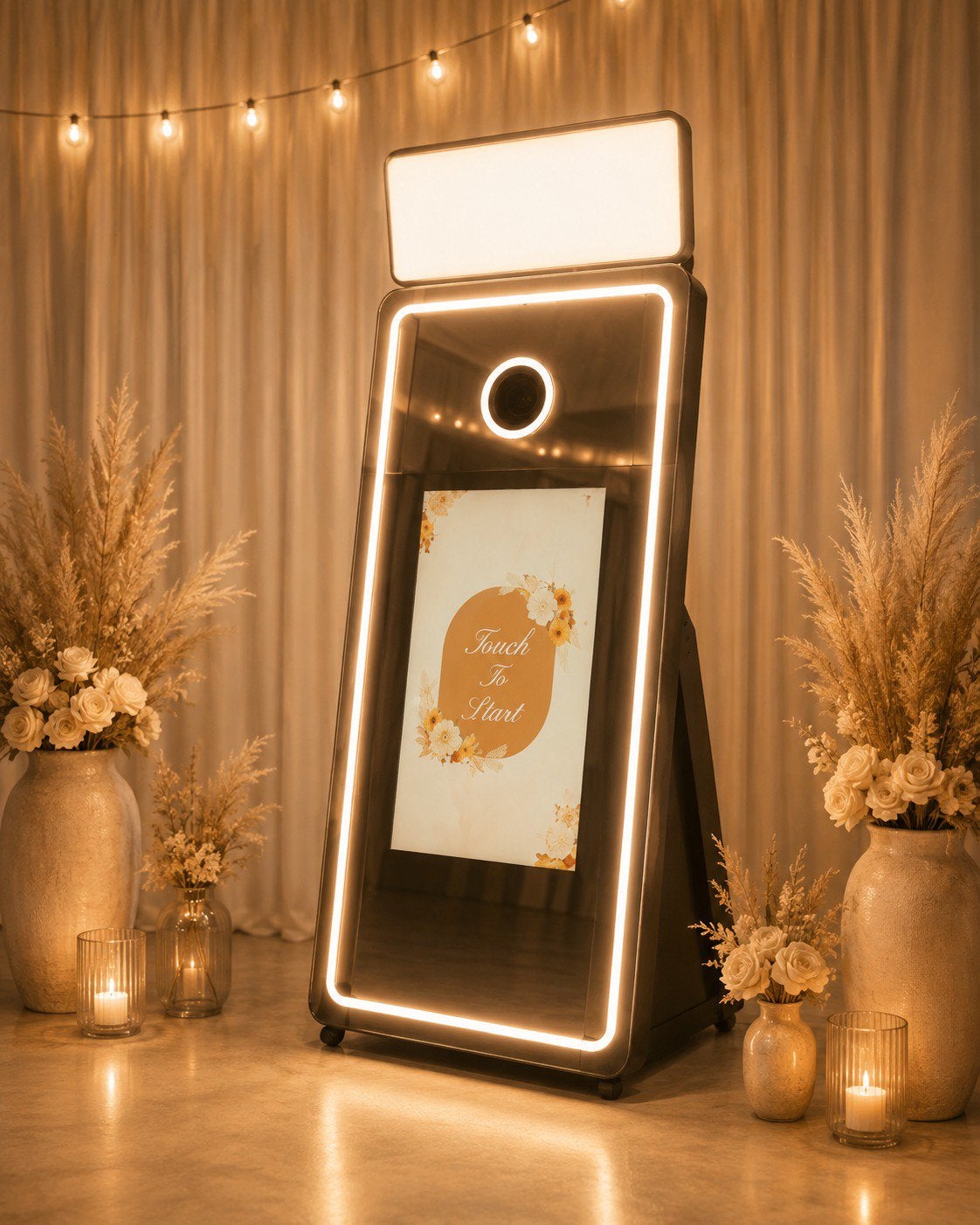 Magic Mirror huren | Photobooth | Twente & Overijssel, Ophalen of Verzenden, Zo goed als nieuw