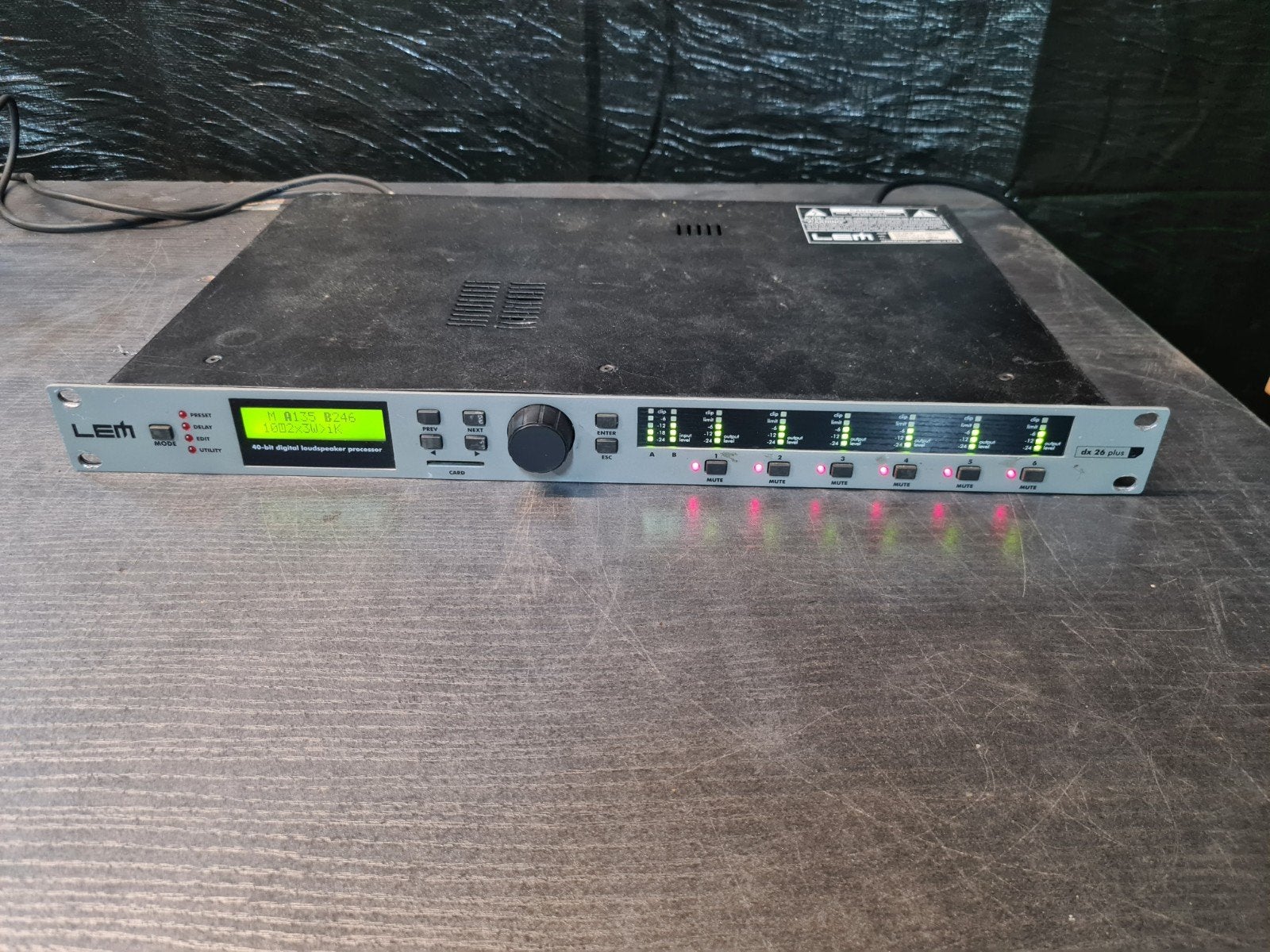 Lem DX26 digitale crossover (DSP), Ophalen of Verzenden, Gebruikt, Multi-effect