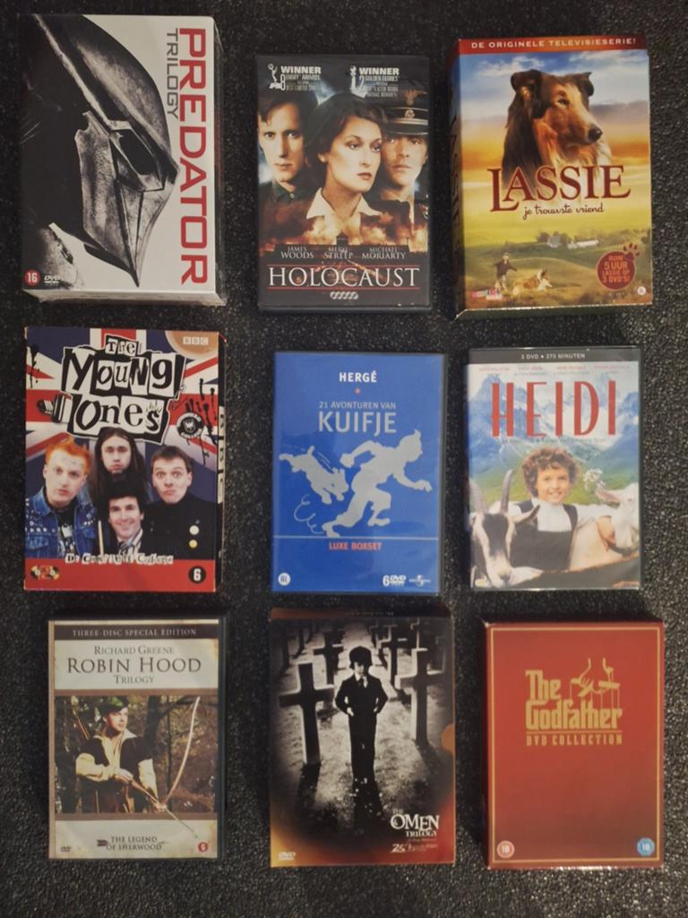 Dvd-boxen - € 2,50 per stuk, Alle leeftijden, Ophalen of Verzenden, Zo goed als nieuw