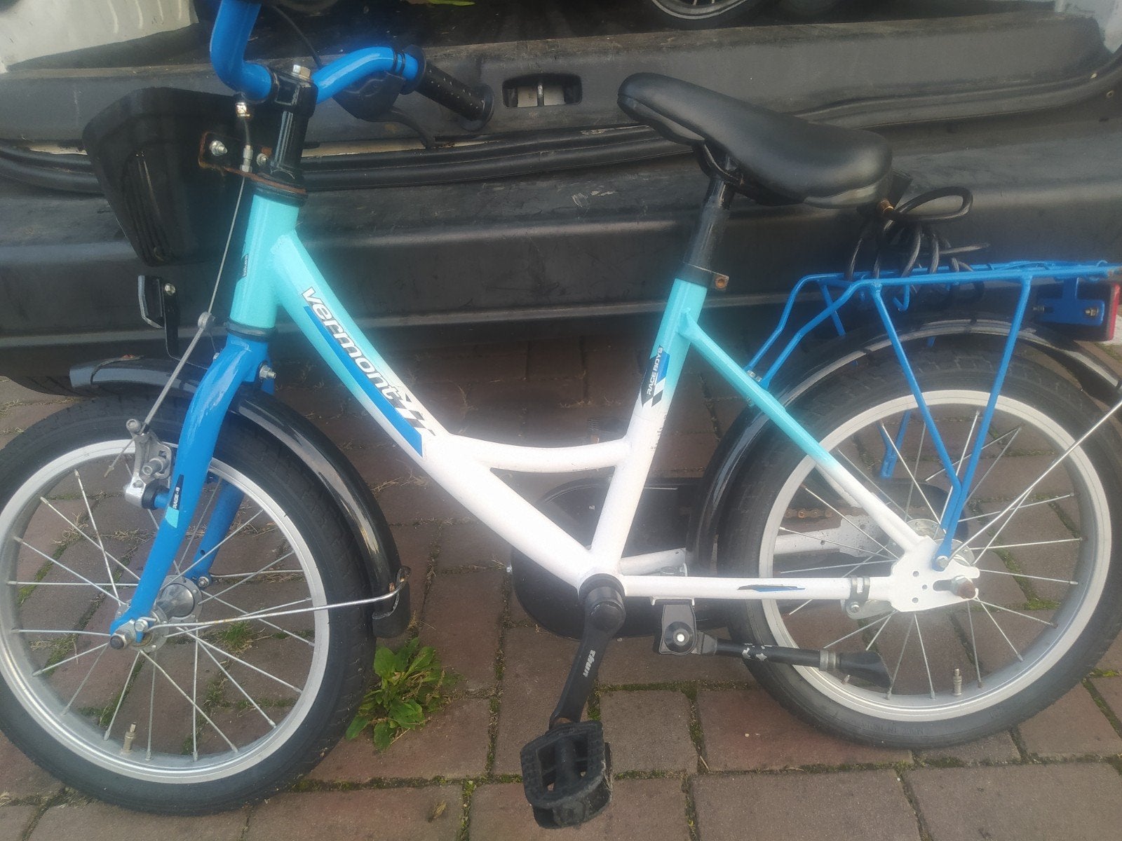 kinder fietsje, Fietsen en Brommers, Ophalen, Gebruikt, 14 inch of minder, Handrem