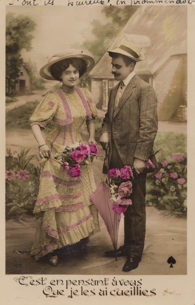 Romantiek Belle Epoque Frankrijk begin 20e eeuw, Ophalen of Verzenden, Voor 1920, Frankrijk