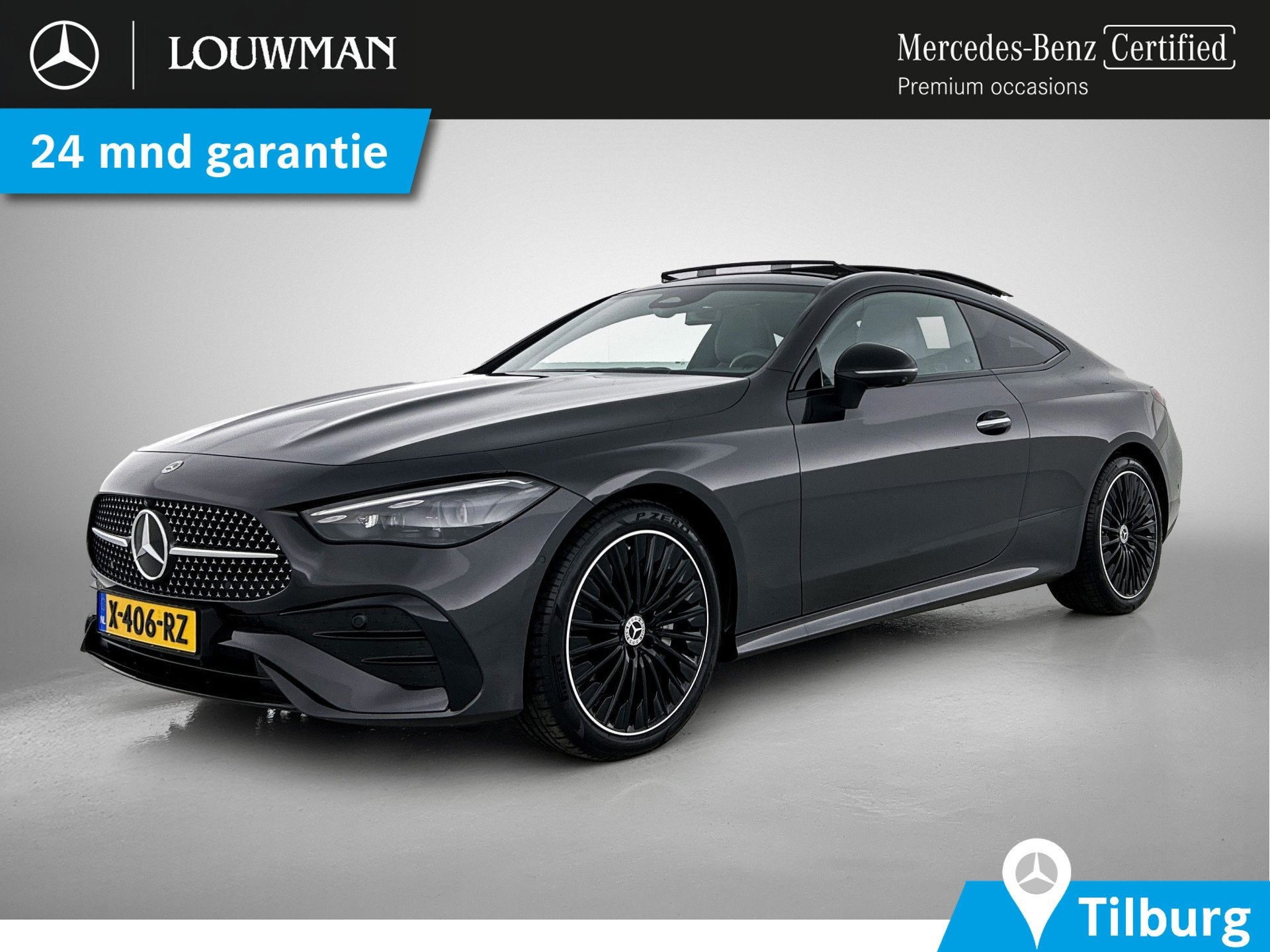 Mercedes-Benz CLE Coupé Hybride 200 AMG Nightpakket | Panor, Auto's, Automaat, 12 maanden, 4 cilinders, 4 stoelen