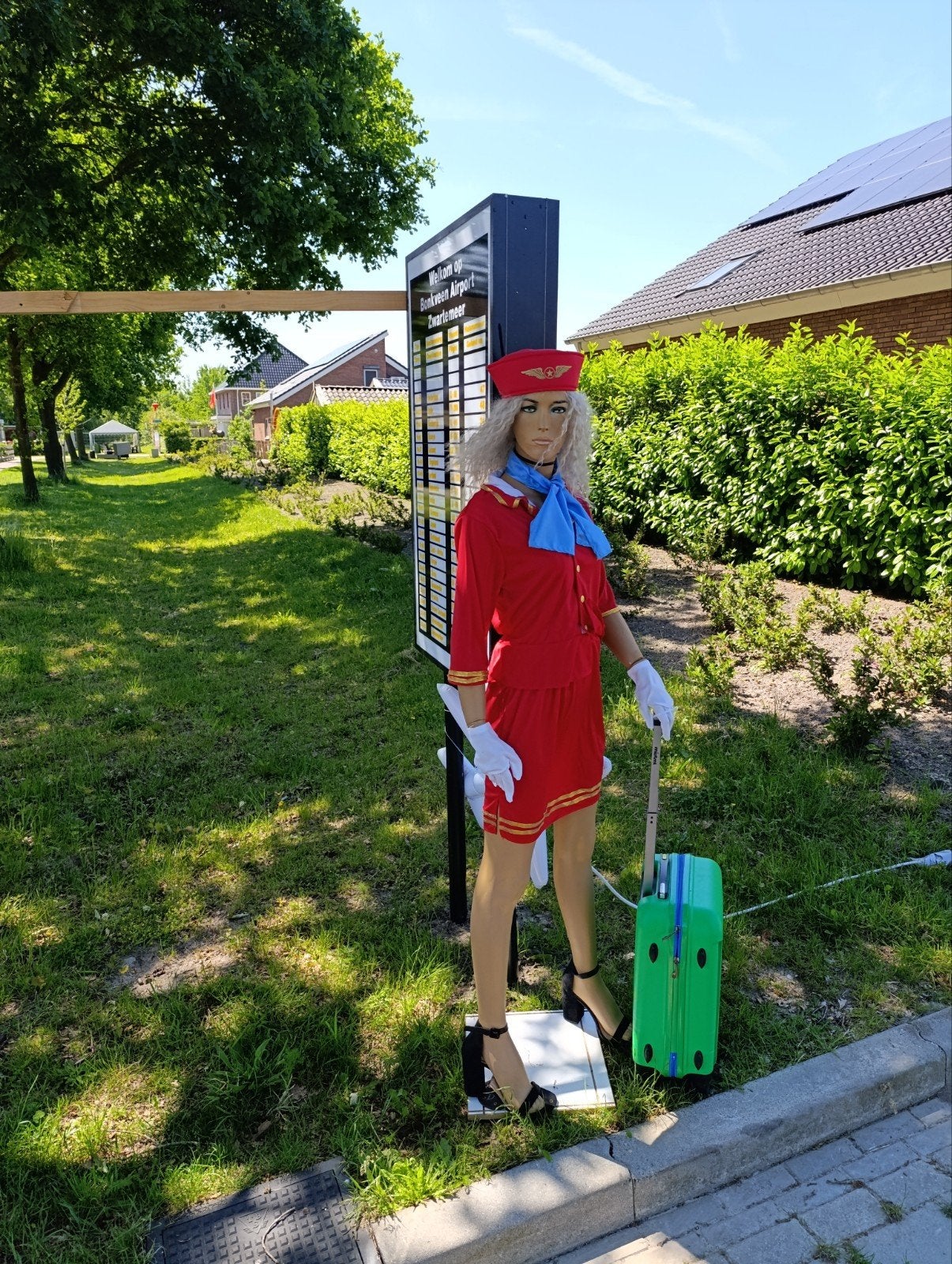 Leuke straatversiering. Thema vakantie landen, Ophalen of Verzenden, Versiering