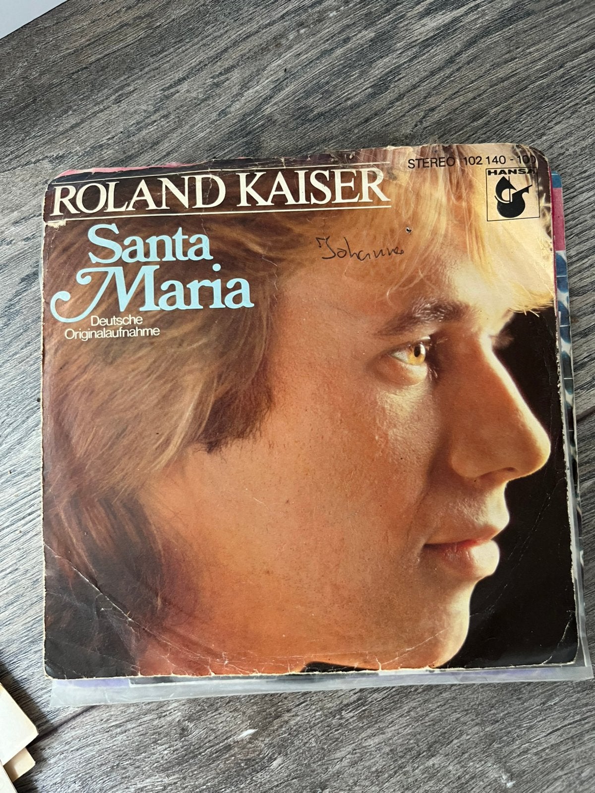 Roland Kaiser - santa maria, Cd's en Dvd's, Vinyl Singles, Ophalen of Verzenden, Zo goed als nieuw, Pop