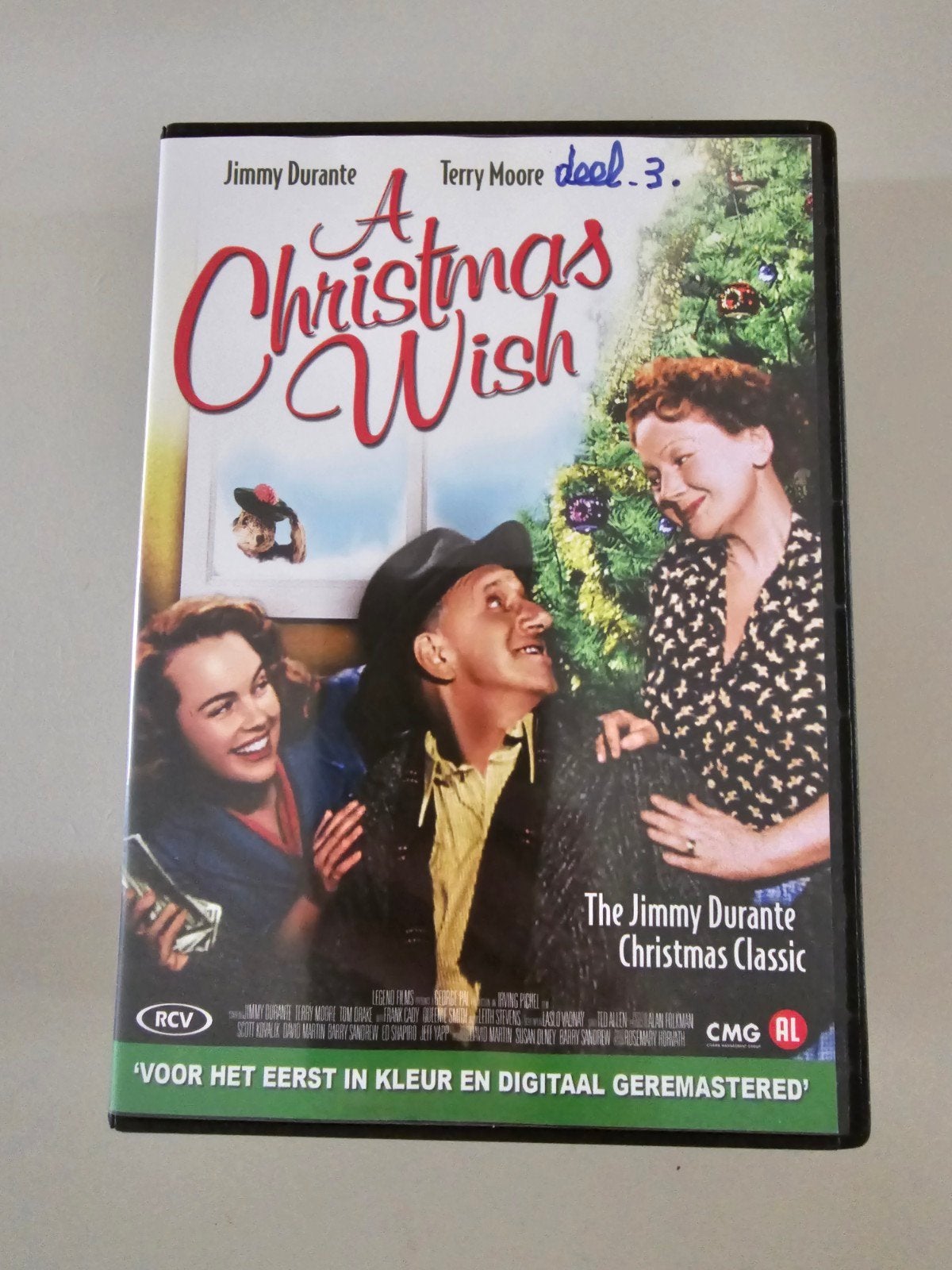 Dvd A christmas wish kerst - kerstfilm, Alle leeftijden, Ophalen of Verzenden, Nederlands