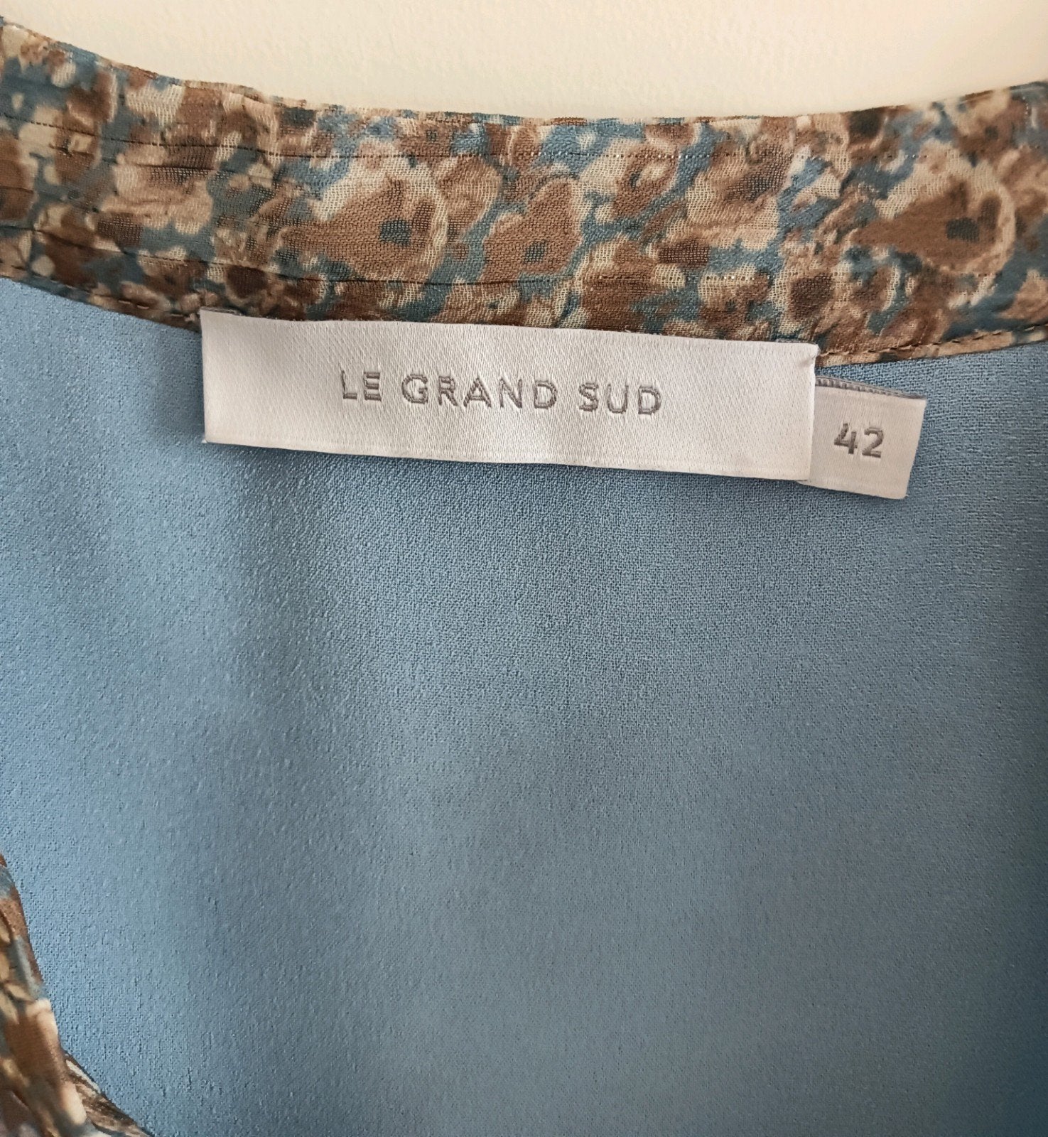 Le Grand Sud jurk in maat 42 in nieuwstaat, Blauw, Liu Jo, Maat 42/44 (L), Ophalen of Verzenden
