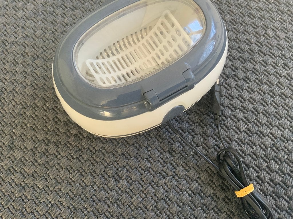 Ultrasonic Cleaner / Ultrasoon Reiniger - Sieraden Reiniger, Ophalen of Verzenden, Zo goed als nieuw, Overige materialen
