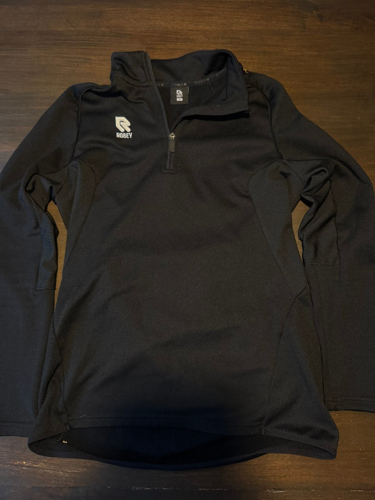 Robey Zwarte Quarter-Zip Top – Maat M – Sportswear, Maat 48/50 (M), Zwart, Ophalen of Verzenden, Zo goed als nieuw