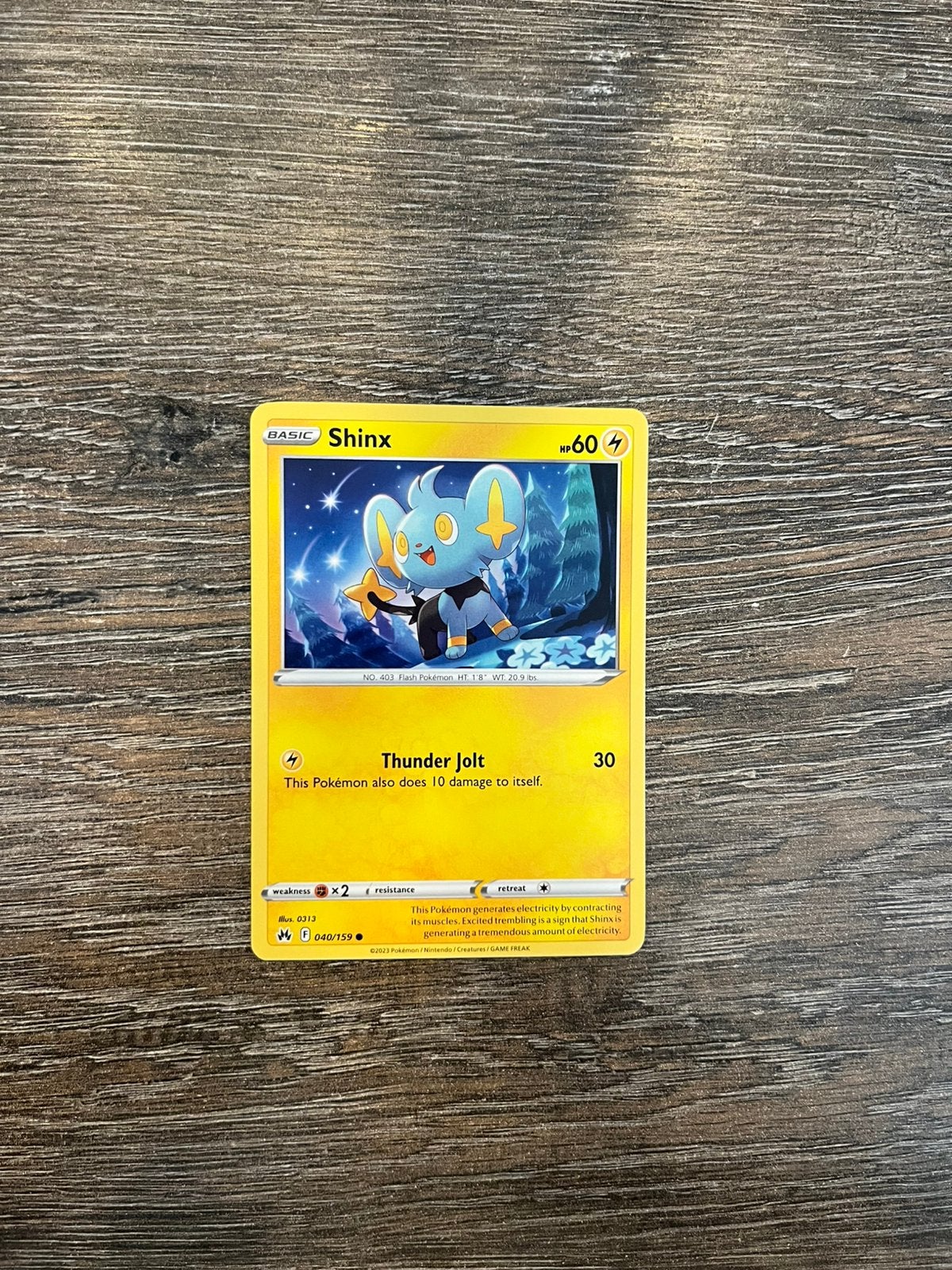 Shinx CRZ 040/159, Ophalen of Verzenden, Zo goed als nieuw