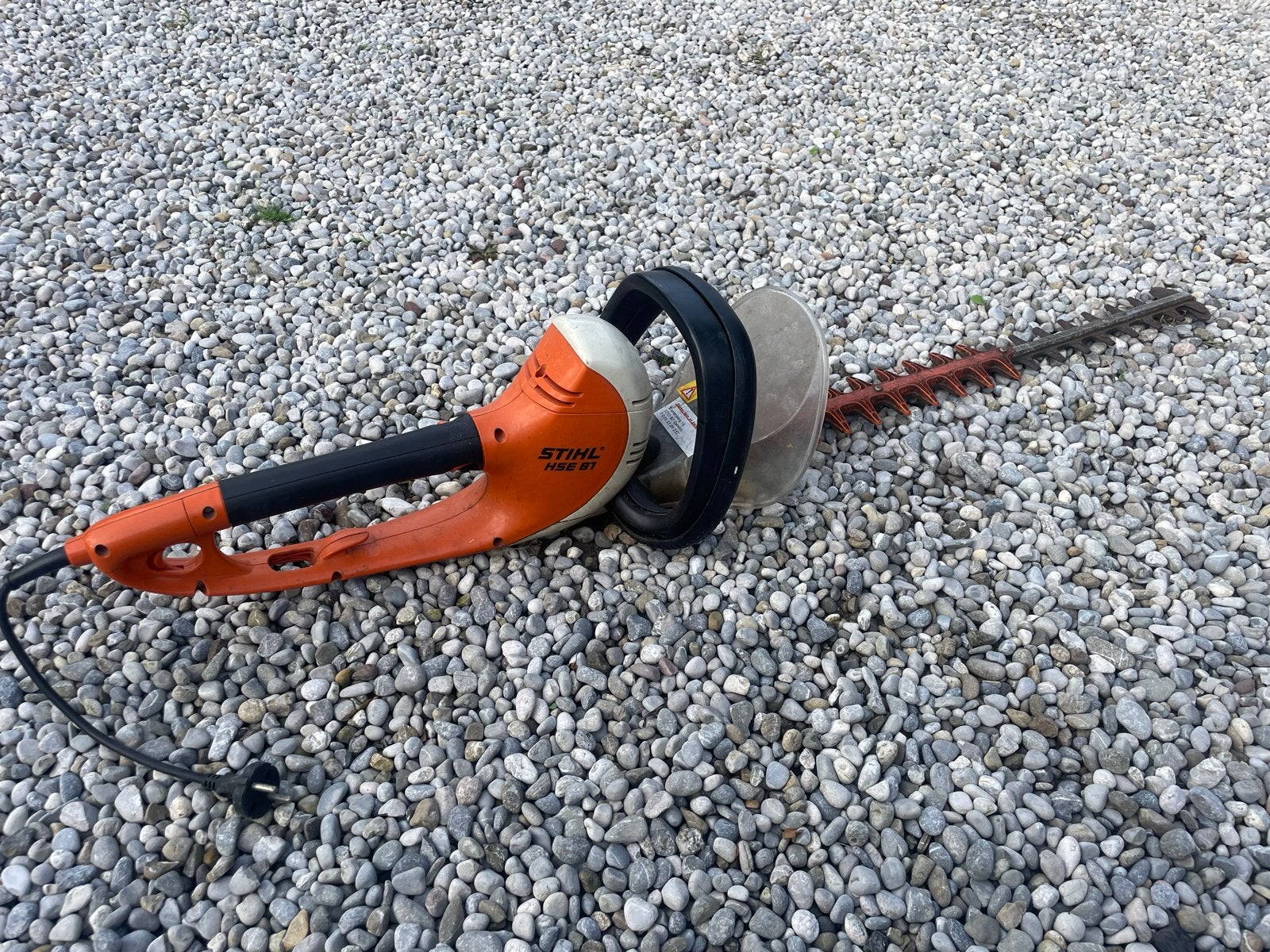 Stihl HSE 81 elektrische heggenschaar, Ophalen of Verzenden, Gebruikt, Elektrisch