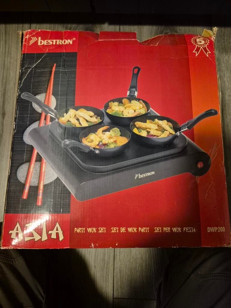 Wokset 4 personen, Ophalen of Verzenden, 4 t/m 7 personen