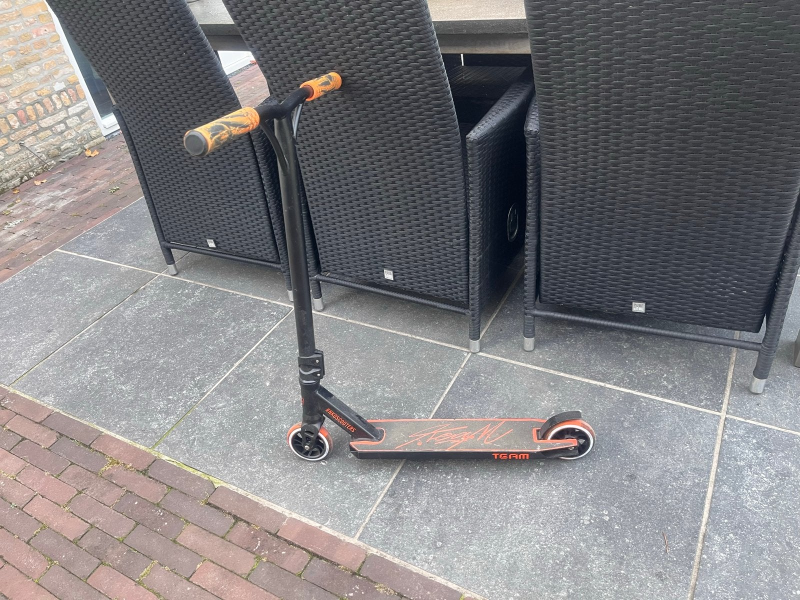 Stuntstep step stepje profesioneel nkdscooters, Fietsen en Brommers, Ophalen, Zo goed als nieuw, Overige typen