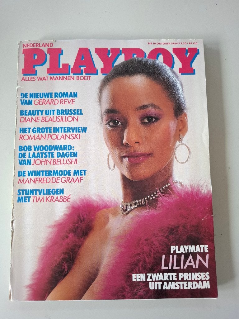Playboy 1984 oktober, Boeken, Ophalen of Verzenden, Gelezen, Glossy