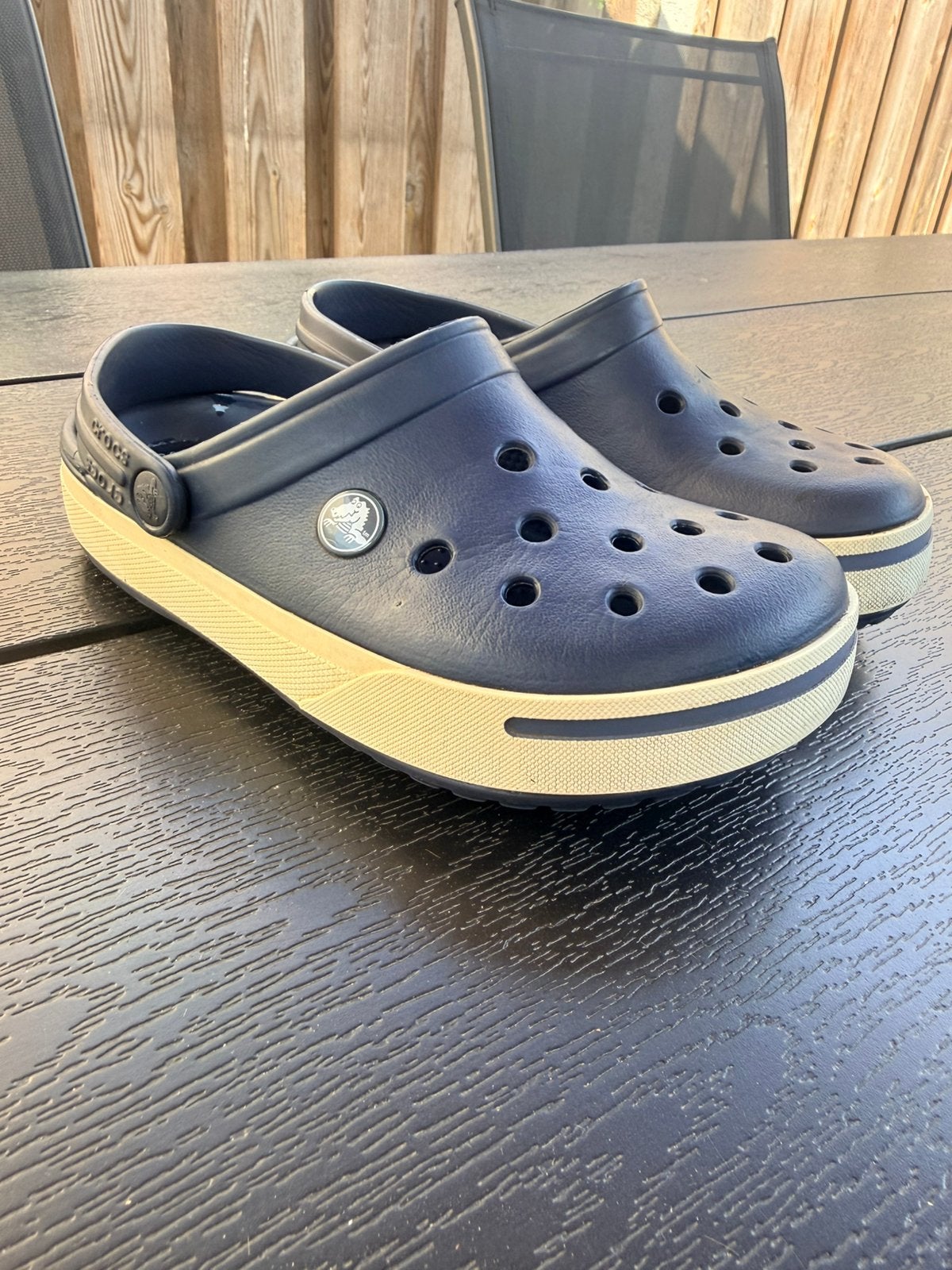 Crocs blauw, Ophalen of Verzenden, Zo goed als nieuw
