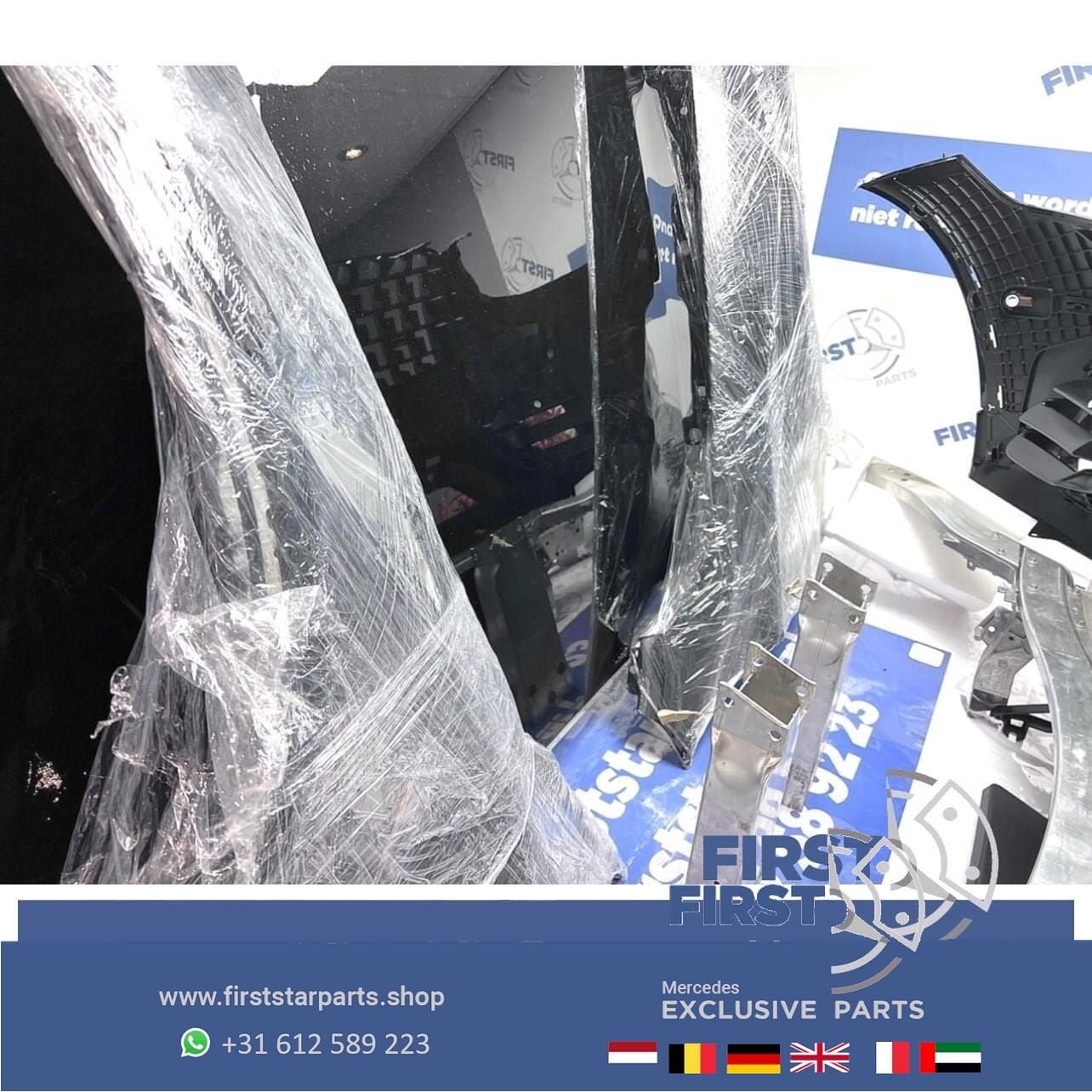 Mercedes GLC 63 AMG KLASSE VOORKOP X253 C253 GLC63 AMG FACEL, Gebruikt, -, Voor, Ophalen of Verzenden