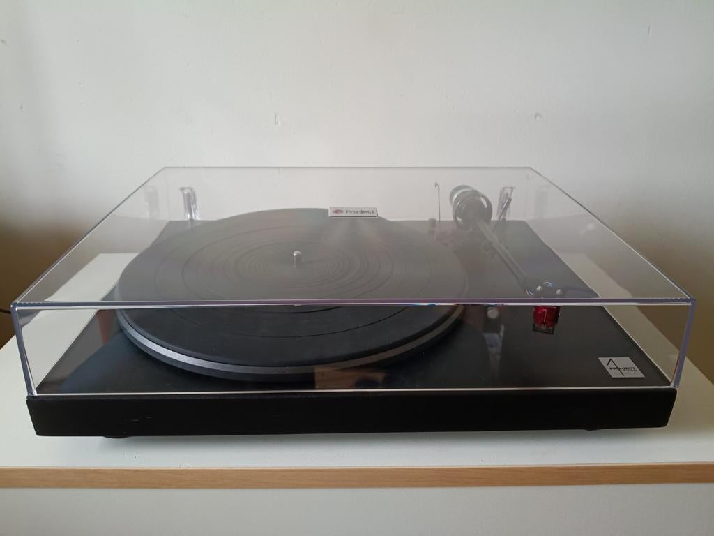 Vintage Pro-Ject P1 - Denon DL-110 MC - lees tekst, Ophalen of Verzenden, Zo goed als nieuw, Platenspeler, Overige merken