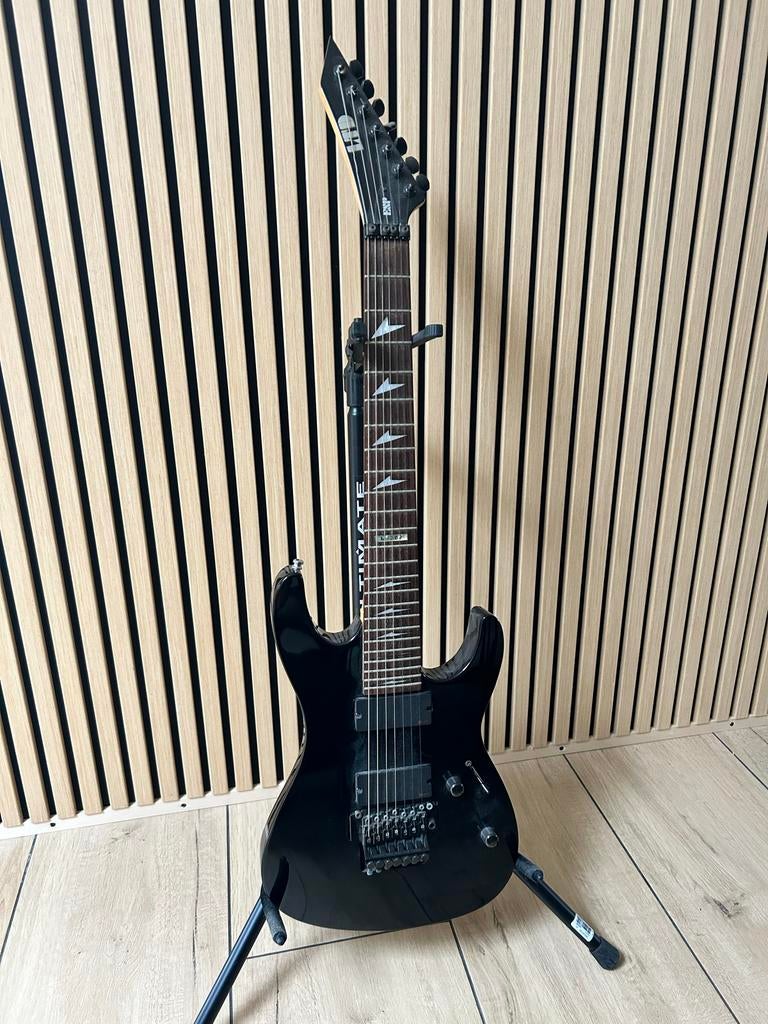 ESP LTD M207 7 string met EMG 707 pickups gemodificeerd, Ophalen, Gebruikt, Solid body, Overige merken
