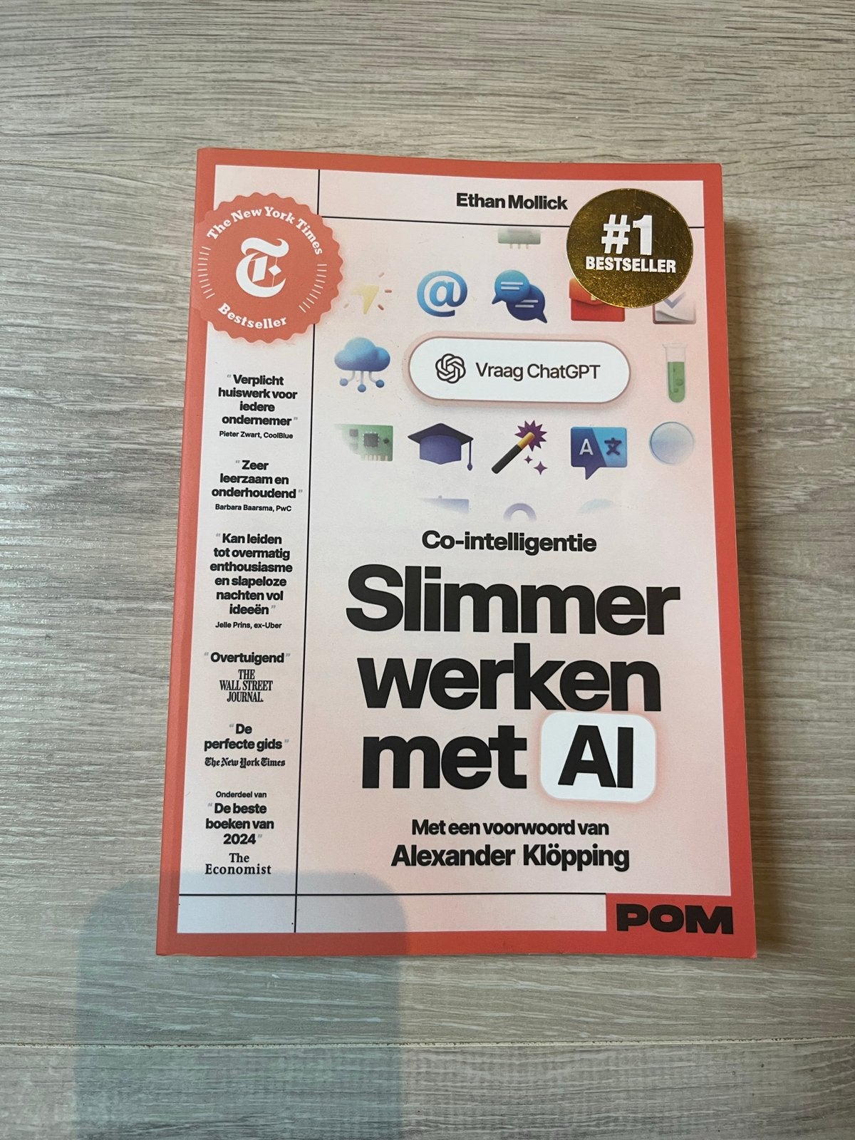 Co-intelligentie: Slimmer werken met AI - Ethan Mollick, Ophalen of Verzenden, Zo goed als nieuw, Nederland