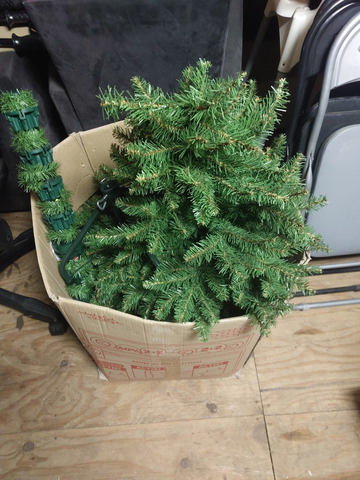 Kerstboom, Diversen, Kerst, Ophalen