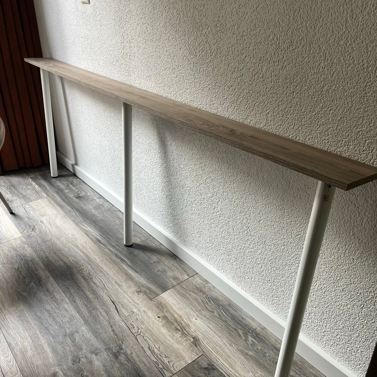 Plankje voor accessoires achter de bank, Ophalen, Zo goed als nieuw, Hout, Modern