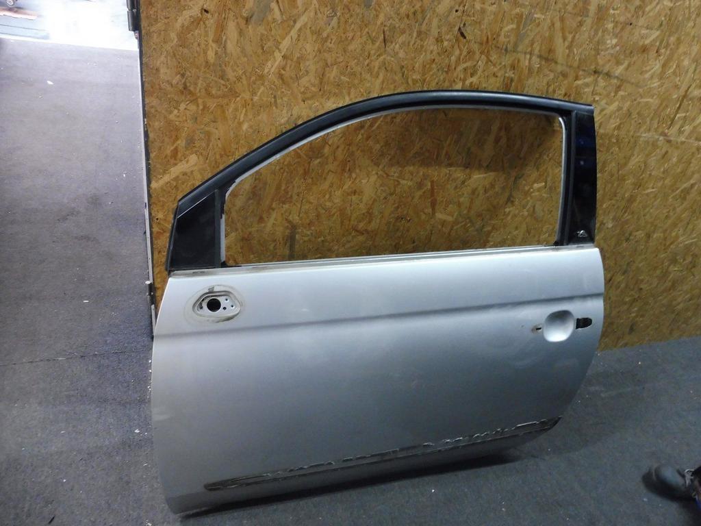 Fiat 500 lichtgrijs deur links en rechts, Gebruikt, -, Deur, -