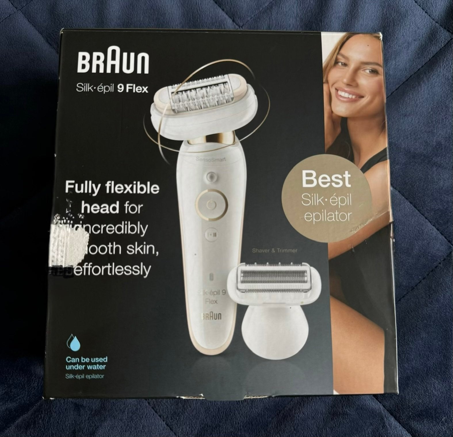 Braun Silk-épil 9 Flex epilator - Zo goed als nieuw, Verzenden, Zo goed als nieuw, Scheren en Epileren