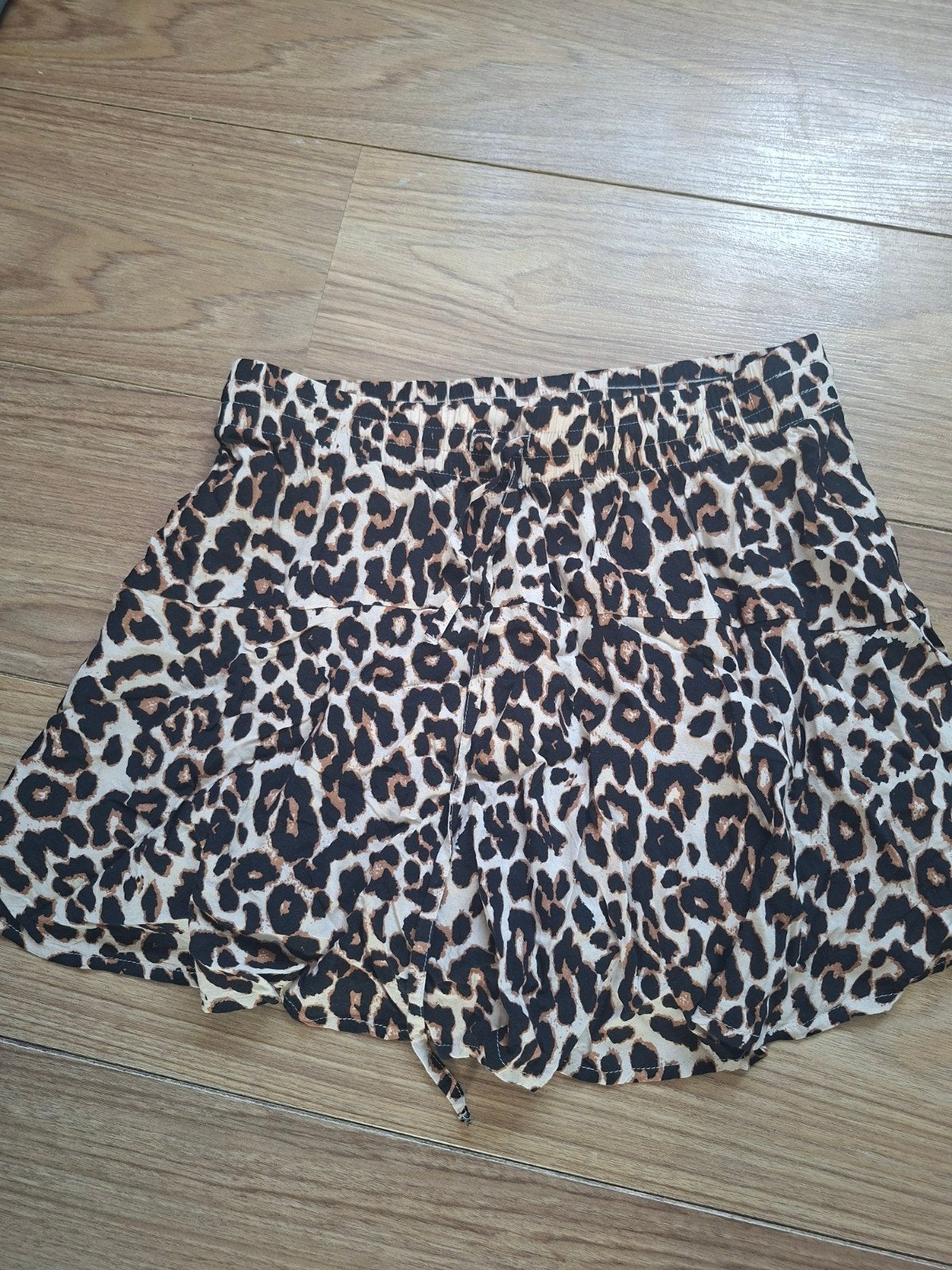 Leopard print broekrokje maat M, Maat 38/40 (M), Meerkleurig, Ophalen of Verzenden, Gedragen