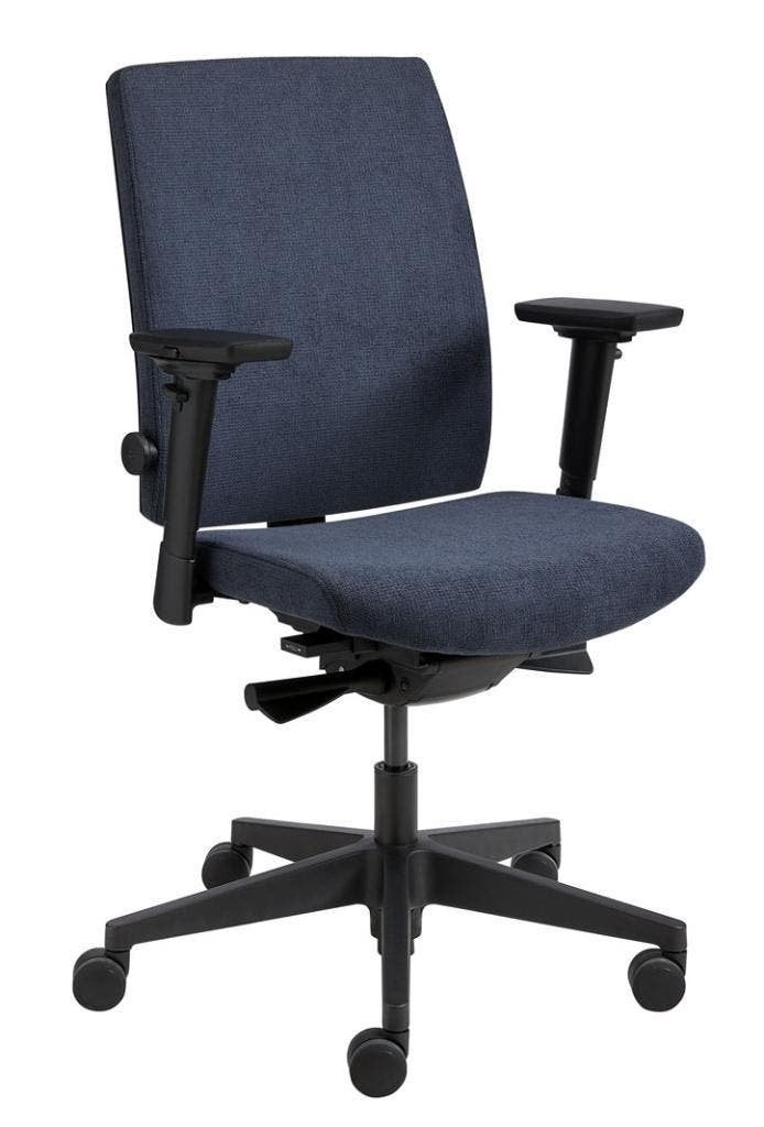 Bureaustoel 949, Diverse kleuren, Zwart voetenkruis, EN1335, Huis en Inrichting, Bureaustoelen, Nieuw, Bureaustoel, Zwart, Ergonomisch