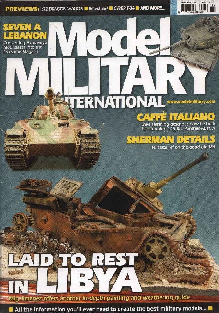 Model Military international magazine No 19, Ophalen of Verzenden, 1:32 tot 1:50, Auto, Overige merken