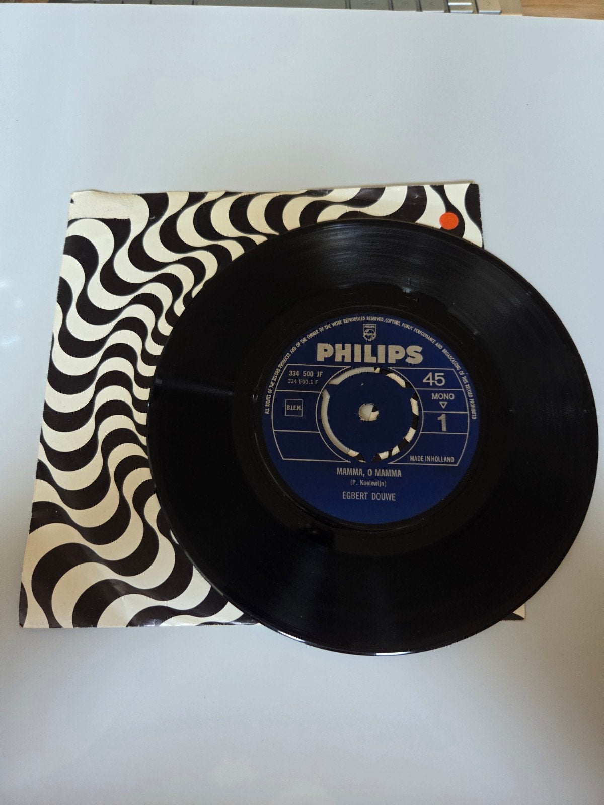 Egbert Douwe - Mamma, o mamma, Ophalen of Verzenden, Gebruikt, 7 inch, Nederlandstalig