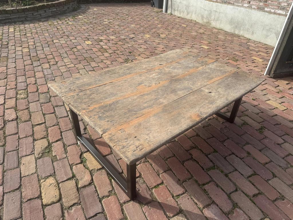 Custom koffie / display tafel, Antiek en Kunst, Ophalen