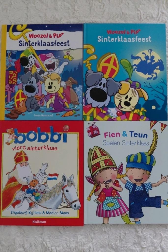 4 nieuwe sinterklaasboeken, Diversen, Sinterklaas, Ophalen of Verzenden, Nieuw