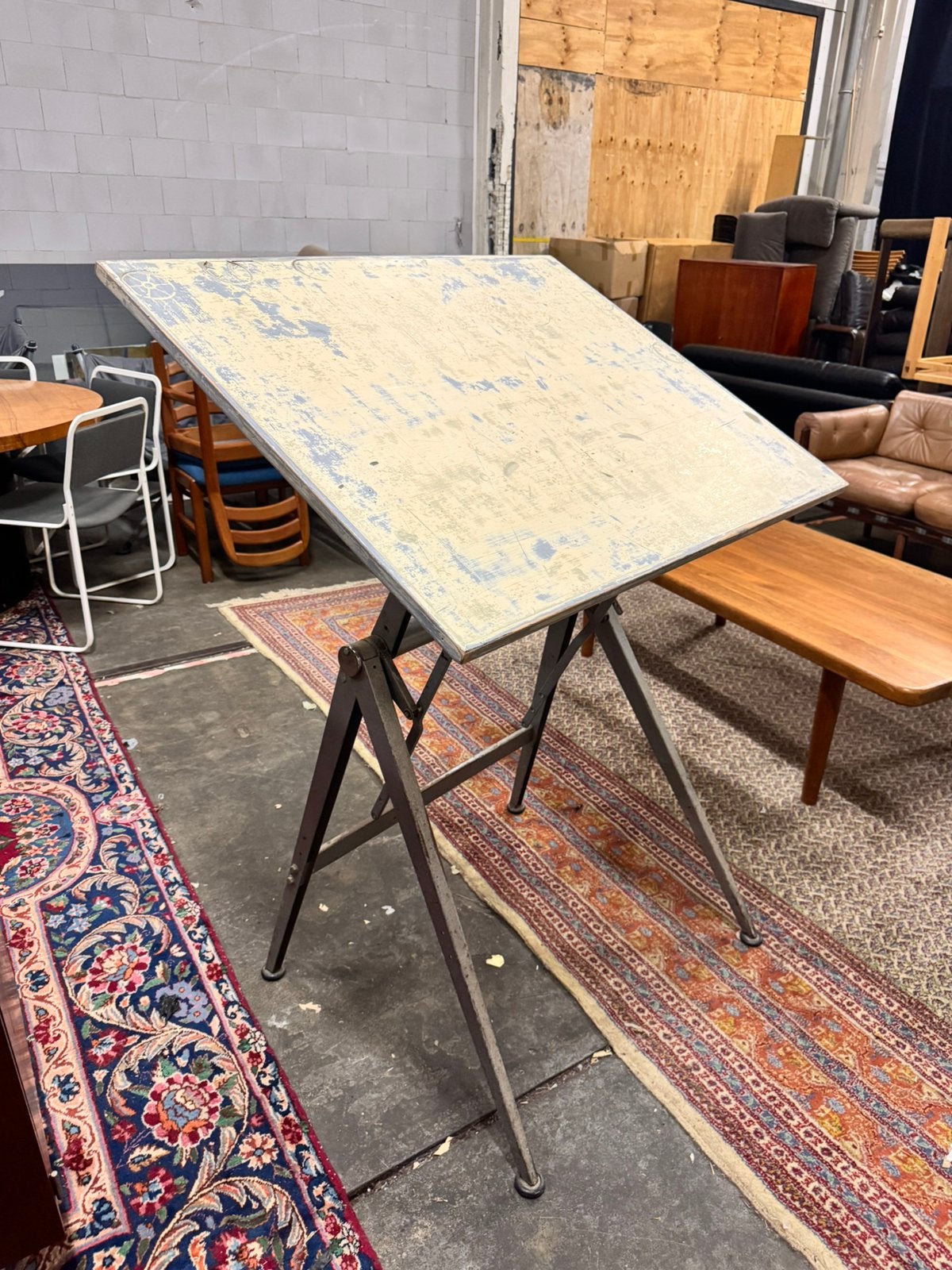 Friso kramer industriele tekentafel reply, Ophalen, Overige typen, Gebruikt, Metaal