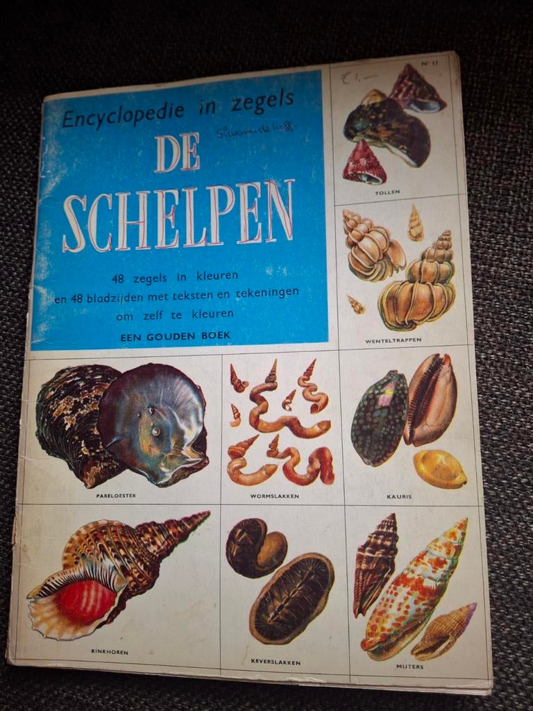 Gouden boek de schelpen 1958, Ophalen of Verzenden, Gelezen