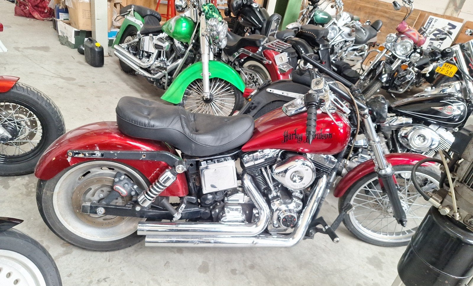 HARLEY DAVIDSON   wideglide 2000, Motoren, Motoren | Harley-Davidson, Particulier, Chopper