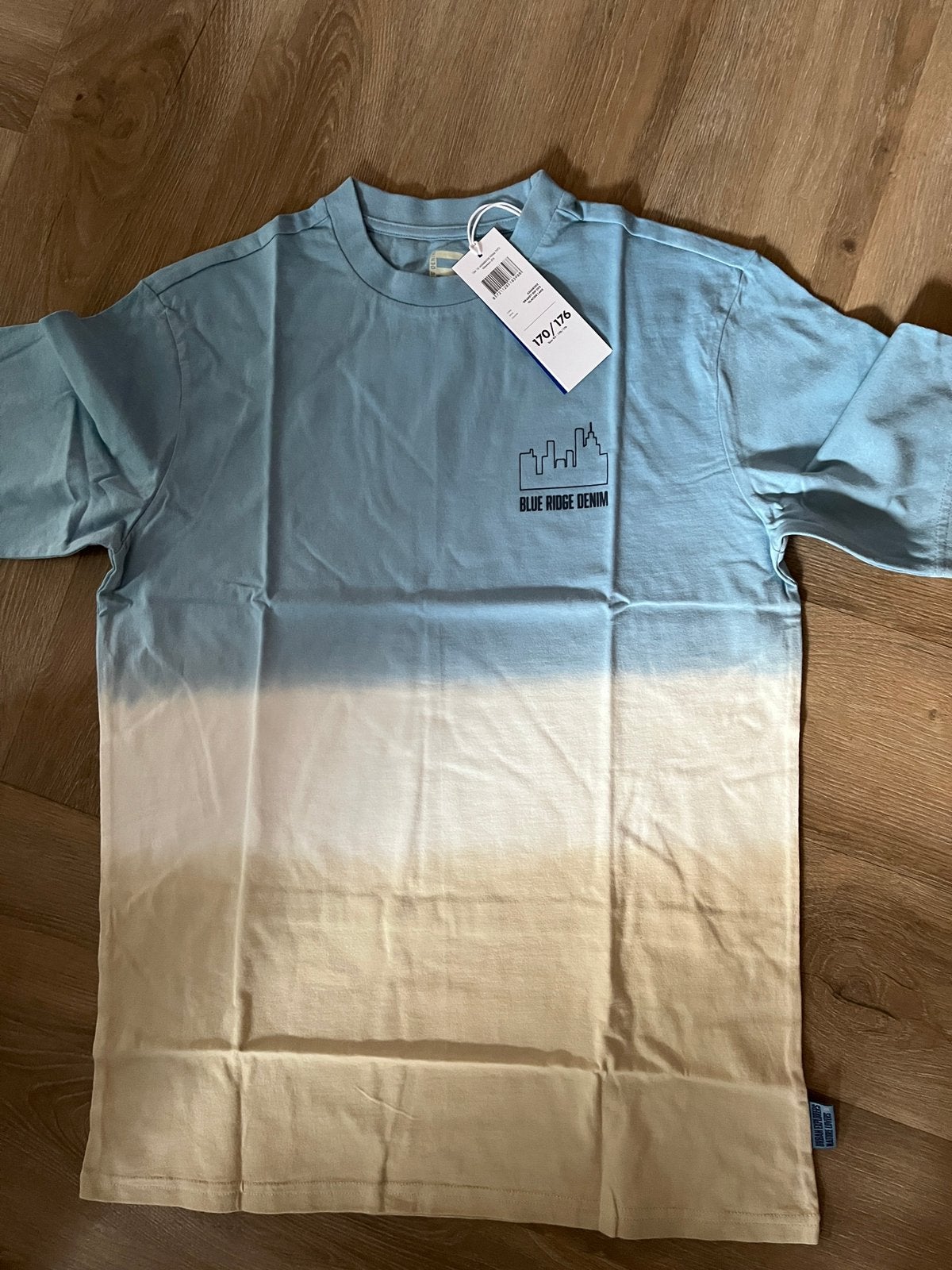 T-shirt Blue Ridge Denim, Ophalen of Verzenden, Nieuw, Overige maten, Blauw