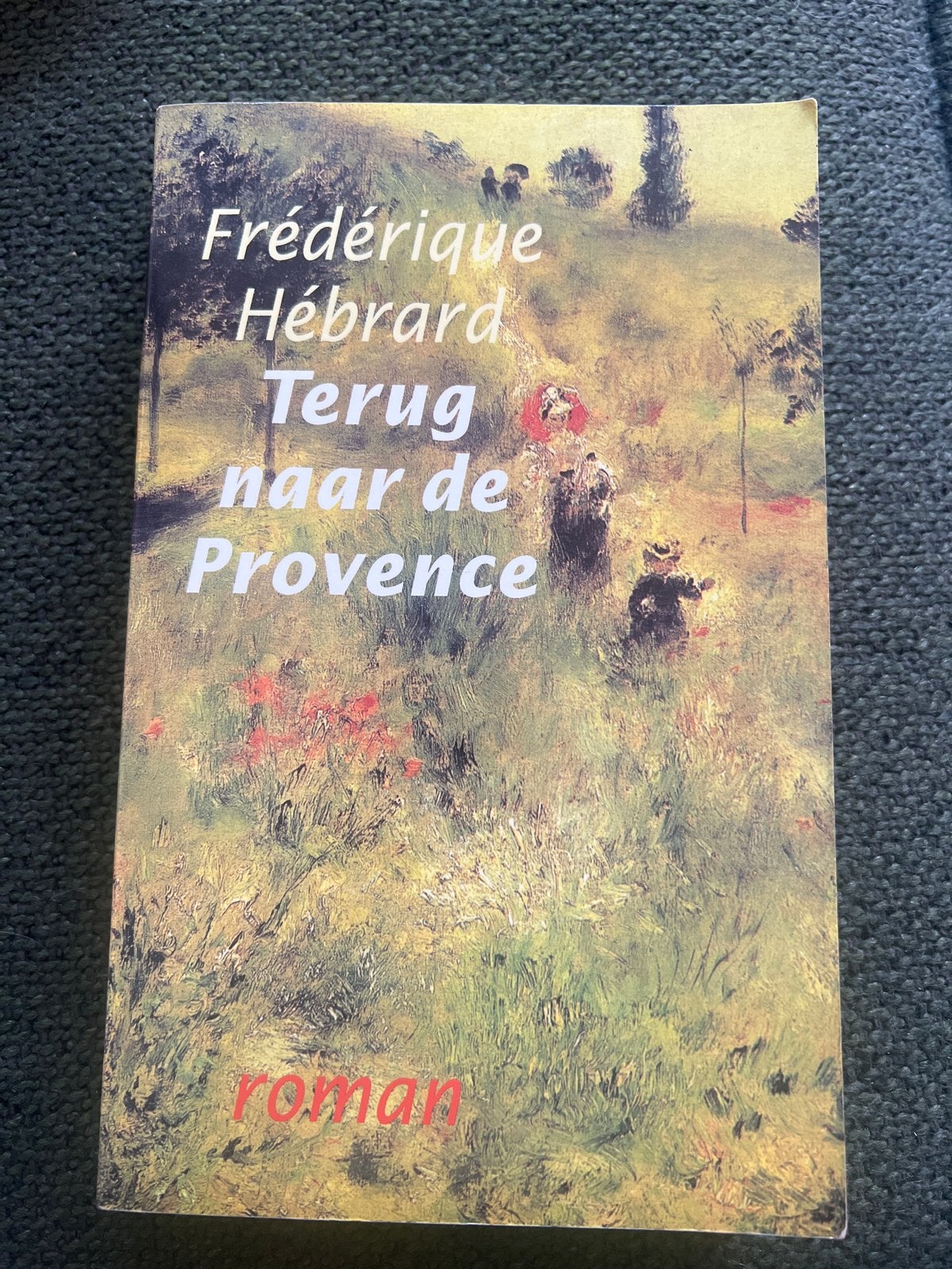 Frédérique Hébrard - Terug naar de Provence (roman), Ophalen of Verzenden, Gelezen, Europa overig