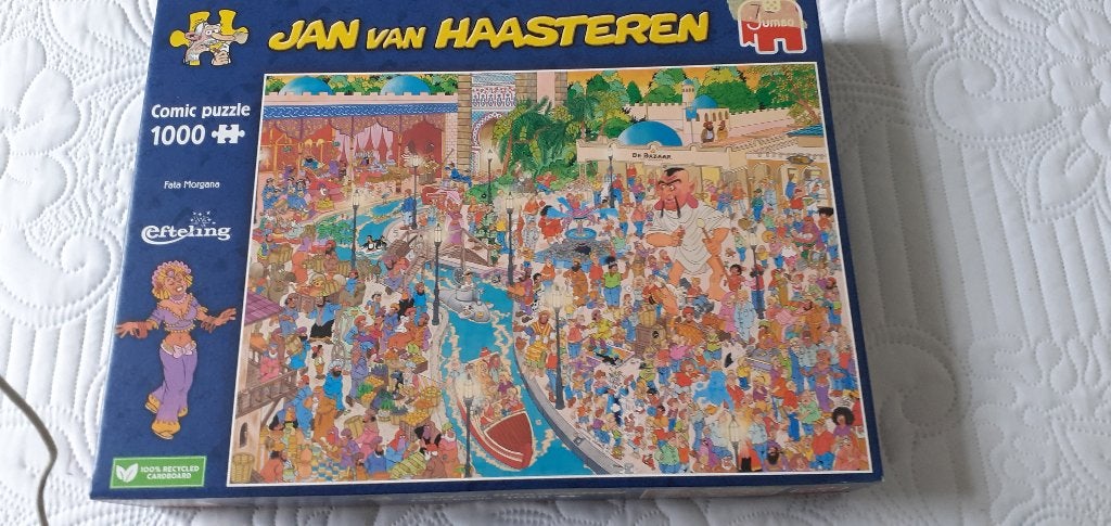van haasteren puzzel 1000 stukjes, Ophalen, 500 t/m 1500 stukjes, Zo goed als nieuw