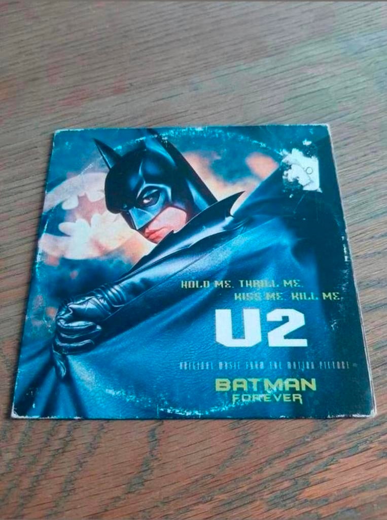 U2 - Batman Forever single - Hold Me, Thrill Me, Kiss Me, Ophalen of Verzenden, Gebruikt, Filmmuziek en Soundtracks