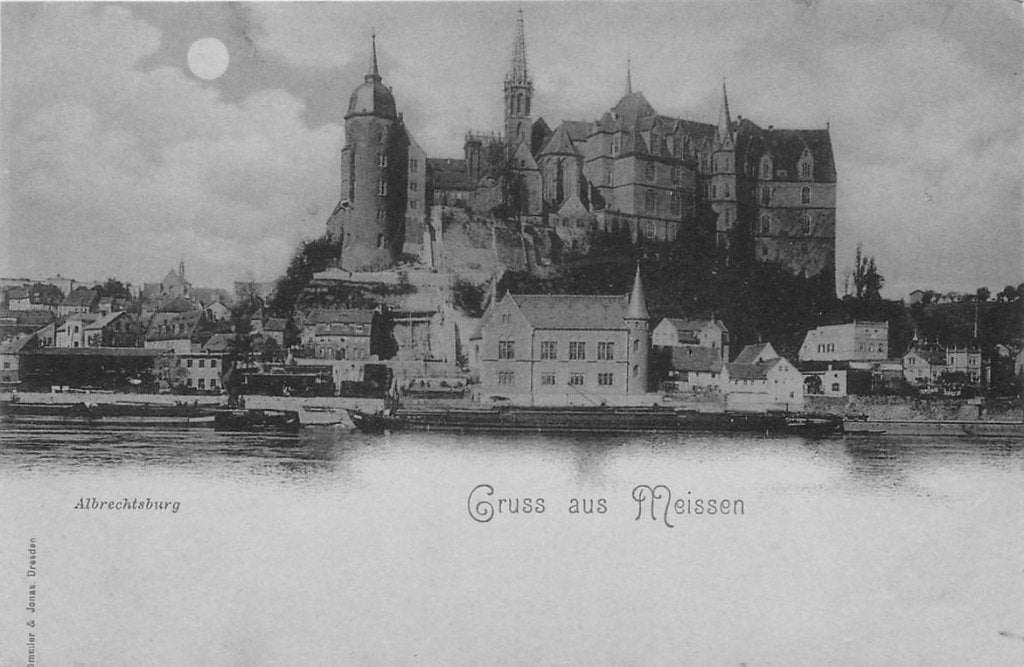 379-045-035 Meissen Albrechtsburg, Verzenden, Voor 1920, Duitsland