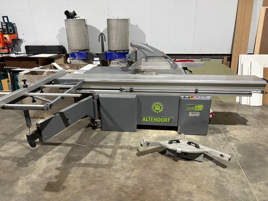 Altendorf WA80 Formaatzaag, Ophalen, 70 mm of meer, Altendorf martin scm robland felder hammer Formaatzaag, Overige typen