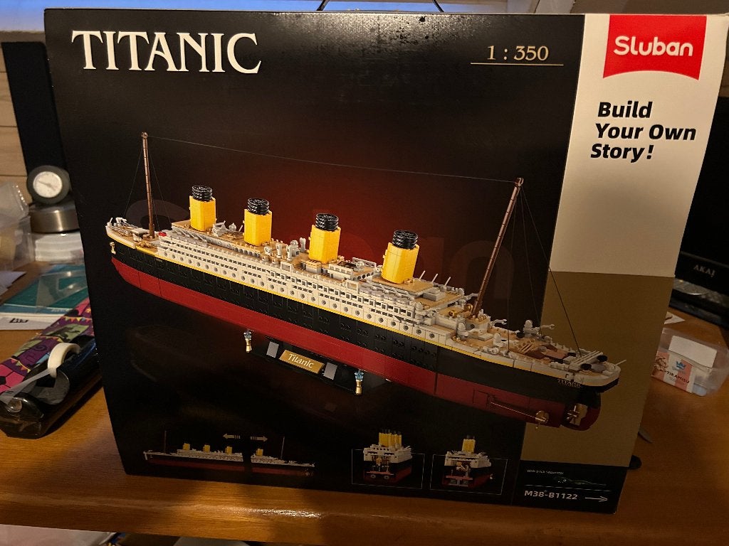bouwstenen SLUBAN TITANIC, Kinderen en Baby's, Ophalen of Verzenden, Nieuw, Overige merken